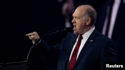 FILE PHOTO: Tom Homan, President-elect Donald Trump's appointee for "border czar", in Phoenix, Arizona