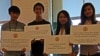 យុវជន​មក​ពី​គម្រោង Teen BLOCK នៃ​មជ្ឈមណ្ឌល​សុខភាព​សហគមន៍ Lowell កាន់​បដា​ស្តី​ពី​ផល​ប៉ះពាល់​នៃ​ការ​ញៀន​ថ្នាំ នៅ​ក្នុង​កម្មវិធី​សប្តាហ៍​លើក​កម្ពស់ពី​ការ​ប៉ះពាល់​ដោយសារ​ការ​ញៀន​អាភៀន នៅ​មជ្ឈមណ្ឌល​សុខភាព​សហគមន៍ Lowell កាលពី​ថ្ងៃទី២១ ខែតុលា ឆ្នាំ២០១៣។ (រូបថត​ដកស្រង់) 