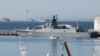 La frégate militaire russe "Admiral Gorshkov" a accosté le lundi 13 février 2023 au Cap, en Afrique du Sud, pour des exercices militaires.