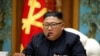 Pemimpin Korea Utara Kim Jong Un berbicara dalam pertemuan Biro Politik Komite Sentral Partai Buruh Korea pada 11 April 2020. (Foto: via Reuters)