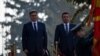 Doček predsjedavajućeg Vijeća ministara BiH Denisa Zvizdića u Skoplju