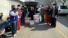 KBRI Seoul bersama WNI melakukan program bagi-bagi masker kepada warga di Korea Selatan (dok: Yudi Santosa)