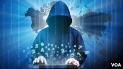 Ilustrasi kejahatan melalui internet. (Foto: VOA)