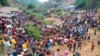 Bato baike batelemi esika mabele makunda ba creuseurs mingi na mine ya Kamituga, na sud-Kivu, 12 septembre 2020.