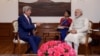 U.S. Secretary of State John Kerry meets with Indian Prime Minister Narendra Modi on August 31, 2016, at the Prime Minister's Residence in New Delhi, India. 