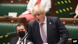 Waziri Mkuu wa Uingereza Boris Johnson