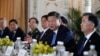 Chinese President Xi Jinping speaks during a bilateral meeting with President Donald Trump at Mar-a-Lago, April 7, 2017, in Palm Beach, Fla.