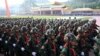 United Wa State Army (UWSA) soldiers participate in a military parade, to commemorate 30 years of a ceasefire signed with the Myanmar military in the Wa State, in Panghsang on April 17, 2019. (Photo by Ye Aung THU / AFP)