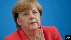 Shugabar Kasar Jamus Angela Merkel