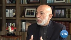 VOA Asia - Former Afghan president discusses peace talks