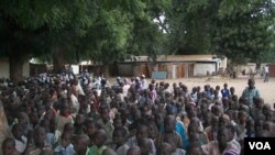 Wasu 'yan gudun hijira a jihar Barno