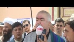 عبدالرشید دوستم خواستار رفع تنش میان جمعیت و جنبش شد.