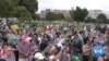 Massive Police Presence Keeps Peace at J6 Rally