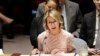 L'ambassadeur des États-Unis auprès des Nations unies, Kelly Craft, s'exprime lors d'une réunion du Conseil de sécurité au siège des Nations unies, le 11 février 2020.