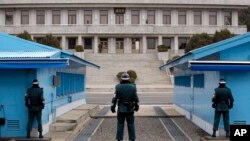 한국 경기도 파주시 판문점. (자료사진)