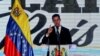 Le chef de l'opposition vénézuélienne Juan Guaido, lors d'une réunion sur l'état des systèmes d'alimentation en eau et d'électricité à Caracas (Venezuela), le 28 mars 2019. REUTERS / Ivan Alvarado