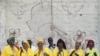 Somali national singers perform at the National Theater in Somalia's capital Mogadishu, March 19, 2012.