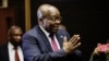 L'ancien président sud-africain Jacob Zuma, à la Haute Cour de Pietermaritzburg, le 15 octobre 2019.