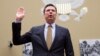 FILE - FBI Director James Comey is sworn in on Capitol Hill in Washington, July 7, 2016, prior to testifying before the House House Oversight and Government Reform Committee hearing to explain his agency's recommendation to not prosecute Democratic presidential candidate Hillary Clinton over her private email setup.
